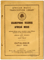 AMTL Catalogue 1952