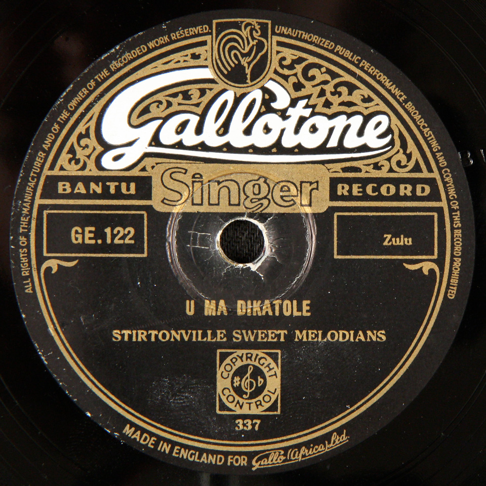 Stirtonville Sweet Melodians - U Ma Dikatole / U Ma Gumene