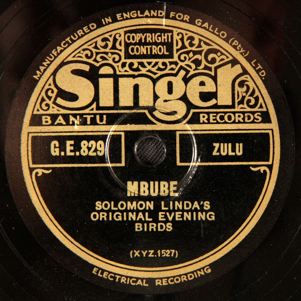 Solomon Linda's Original Evening Birds - Mbube / Ngi Hambiki