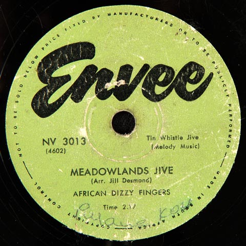 African Dizzy Fingers - Meadowlands Jive / Tshela Metsi