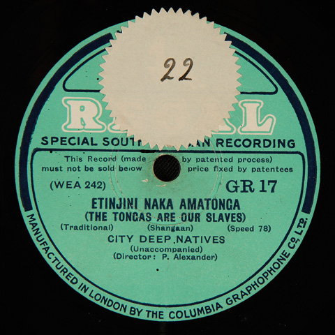 City Deep Natives - Etinjini Naka Amatonga / Chinavana Wa Hlula Amatonga