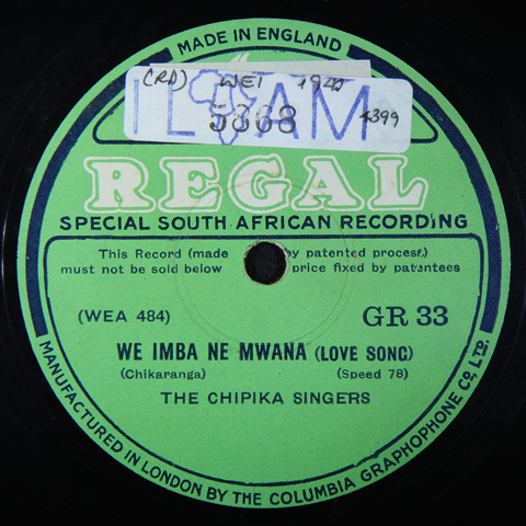 The Chipika Singers - We Imba Ne Mwana / Ha Ndi Ne Hana