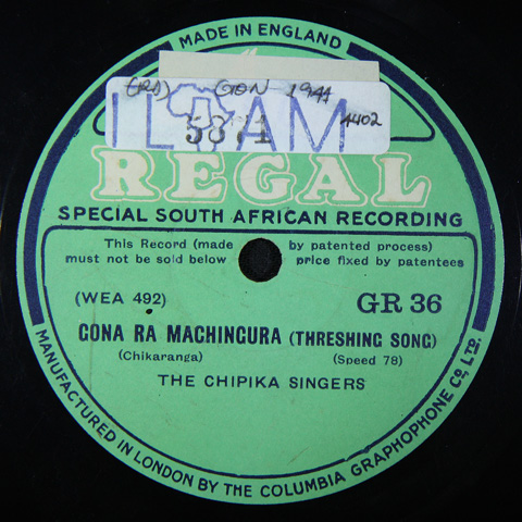 The Chipika Singers - Gona Ra Machingura / Kampini Ka I Gara Shuro