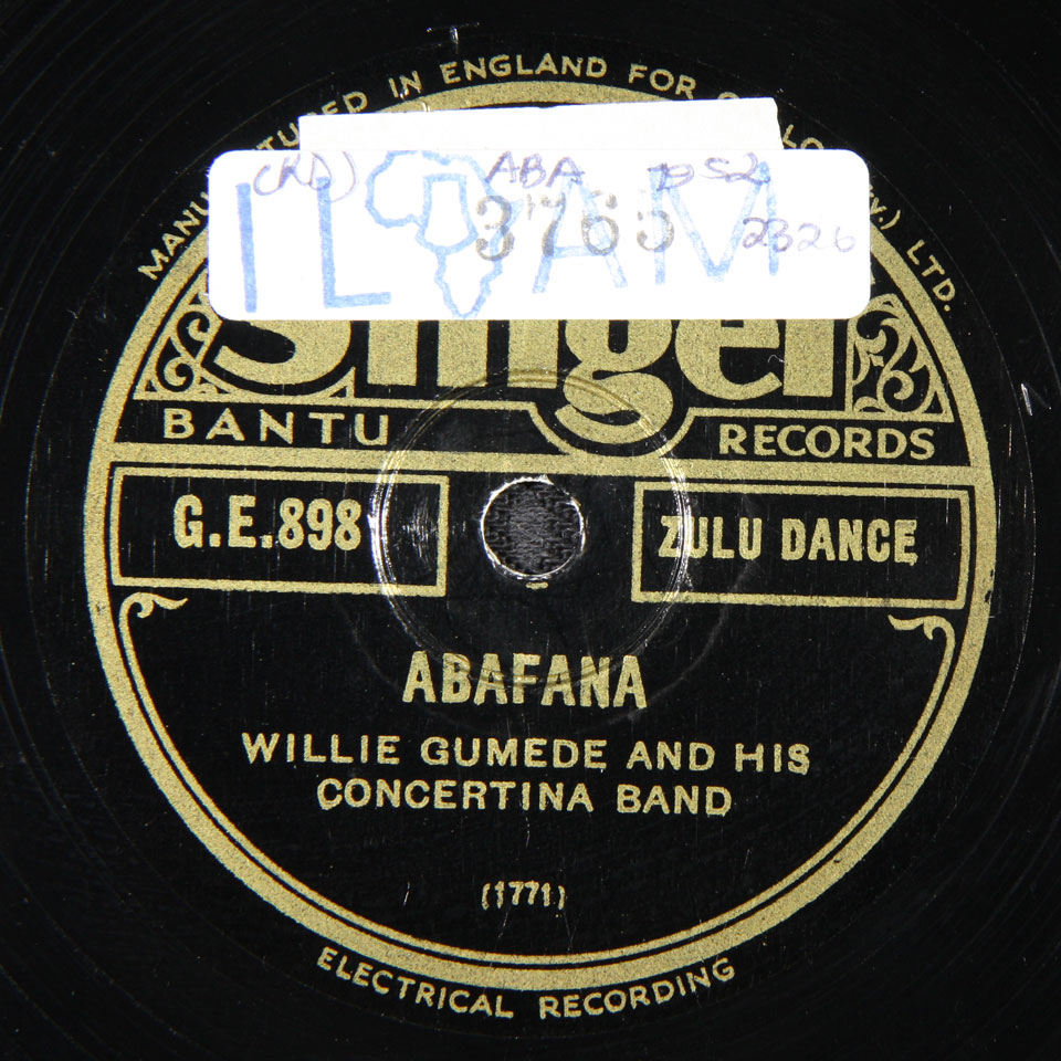 Willie Gumede and his Concertina Band - Abafana / Umgoboti