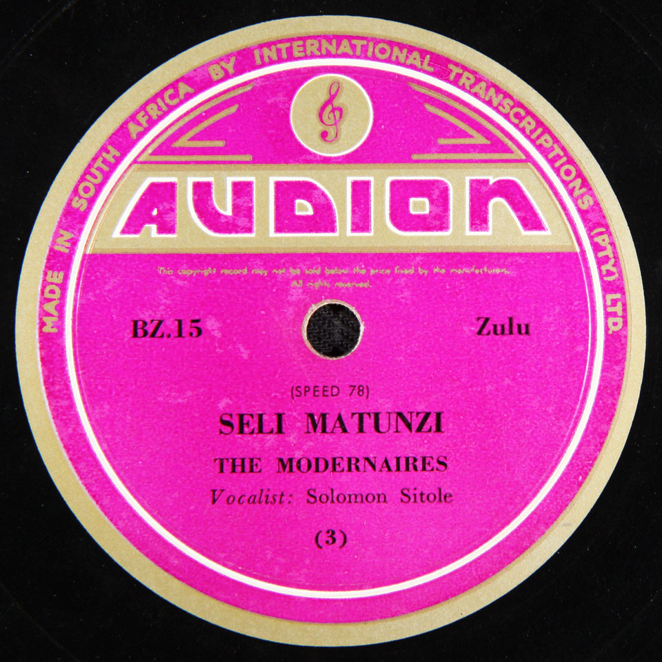 The Modernaires - Seli Matunzi / Eveline