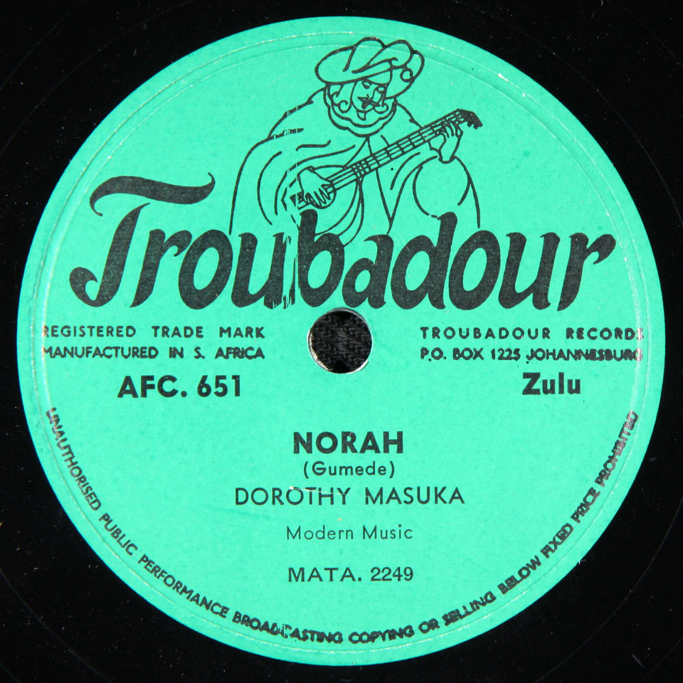 Dorothy Masuka - Norah / Unamanga