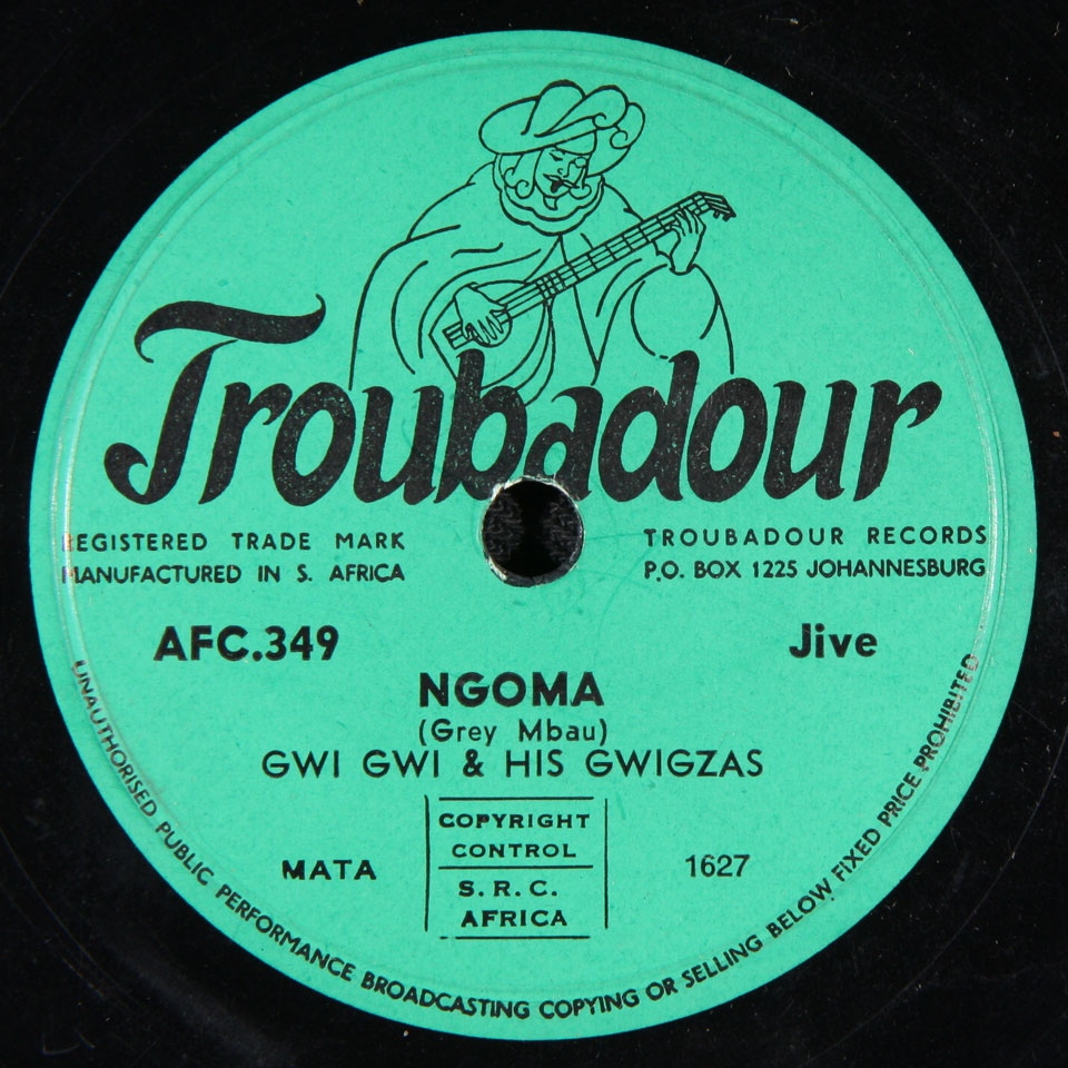 Gwi Gwi and his Gwigzas - Ngoma / Bomba Special