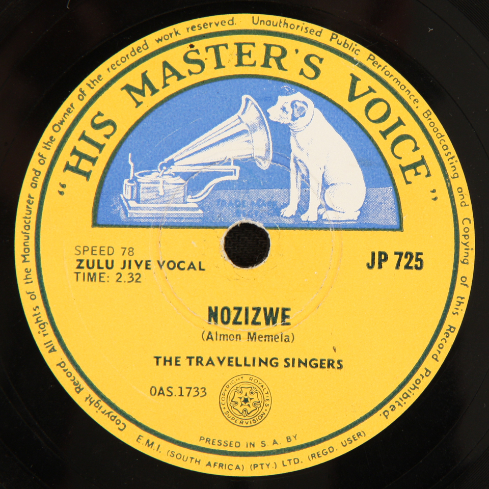 The Travelling Singers - Nozizwe / Ngasala Ngedwa