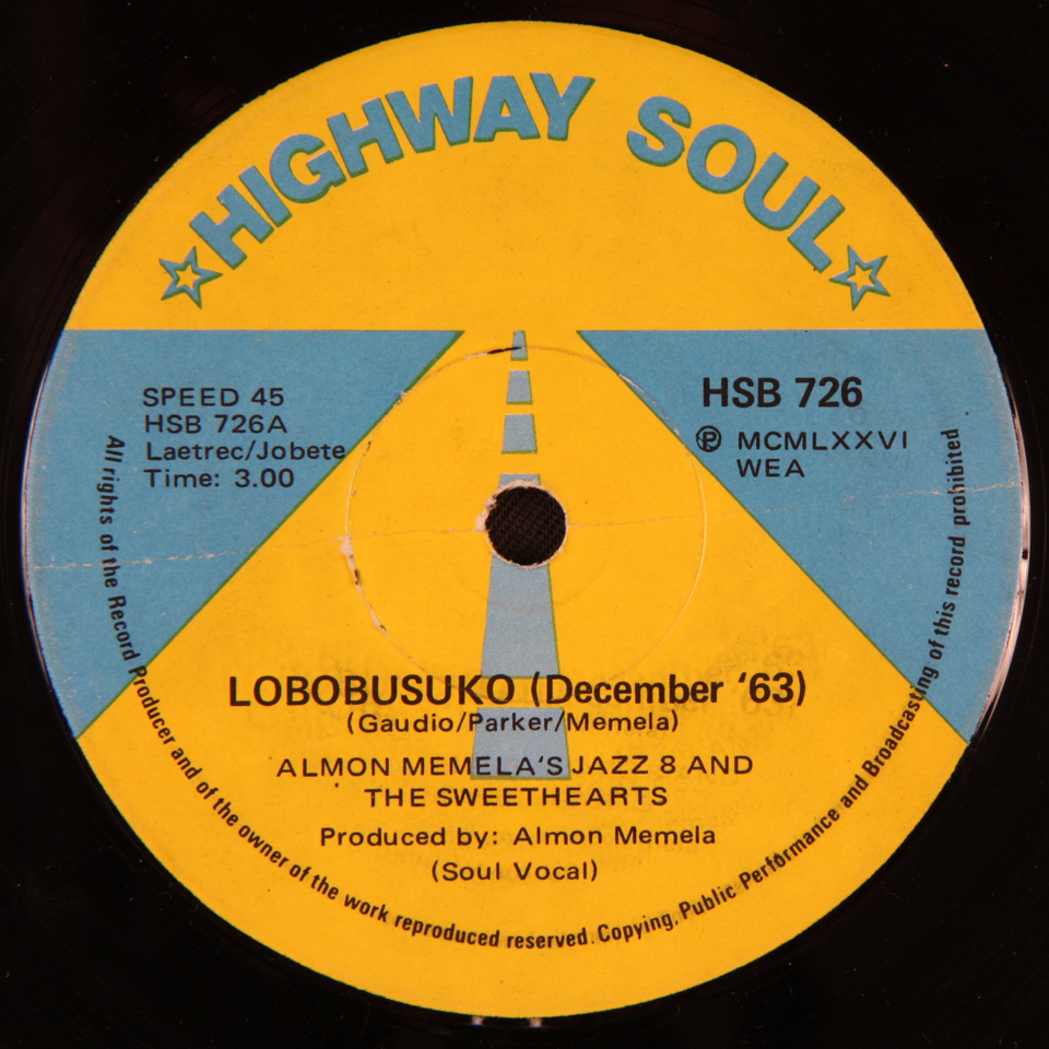 Almon Jazz 8 and the Sweethearts - Lobobusuko (December '63) / Iphupho