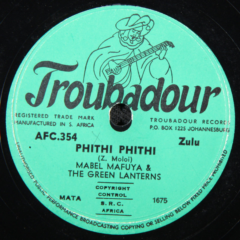 Mabel Mafuya and the Green Lanterns - Phithi Phithi / Nomathemba