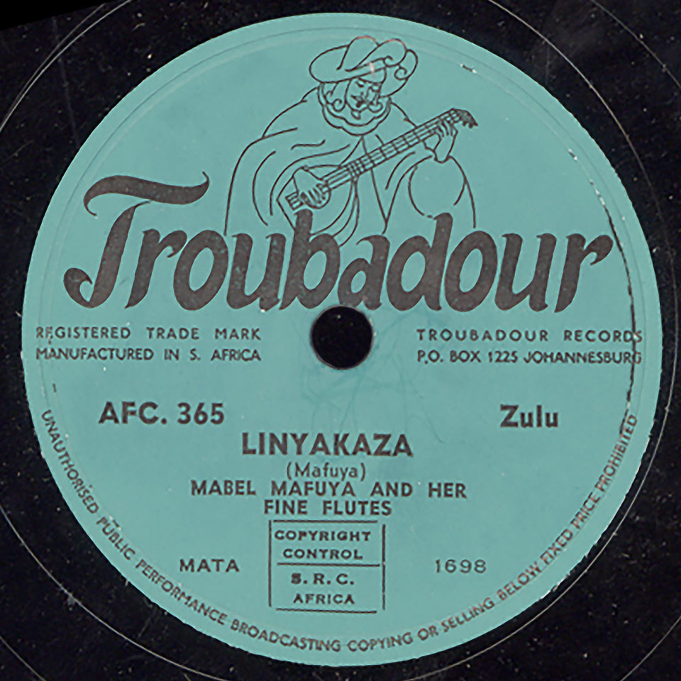 Mabel Mafuya and her Fine Flutes - Linyakaza / Maradebe