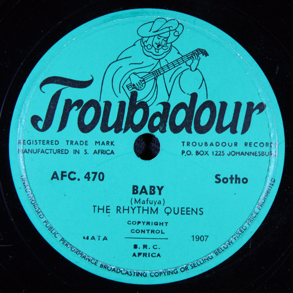 The Rhythm Queens - Baby / Bomme